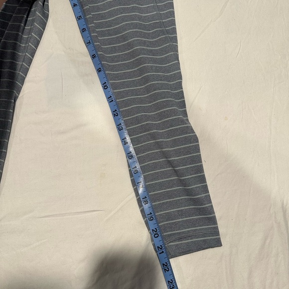 Athleta Striped Crop Leggings – Women’s Small - Picture 2 of 5